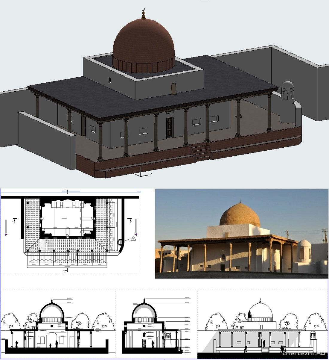 Ак-мечеть в Хиве
