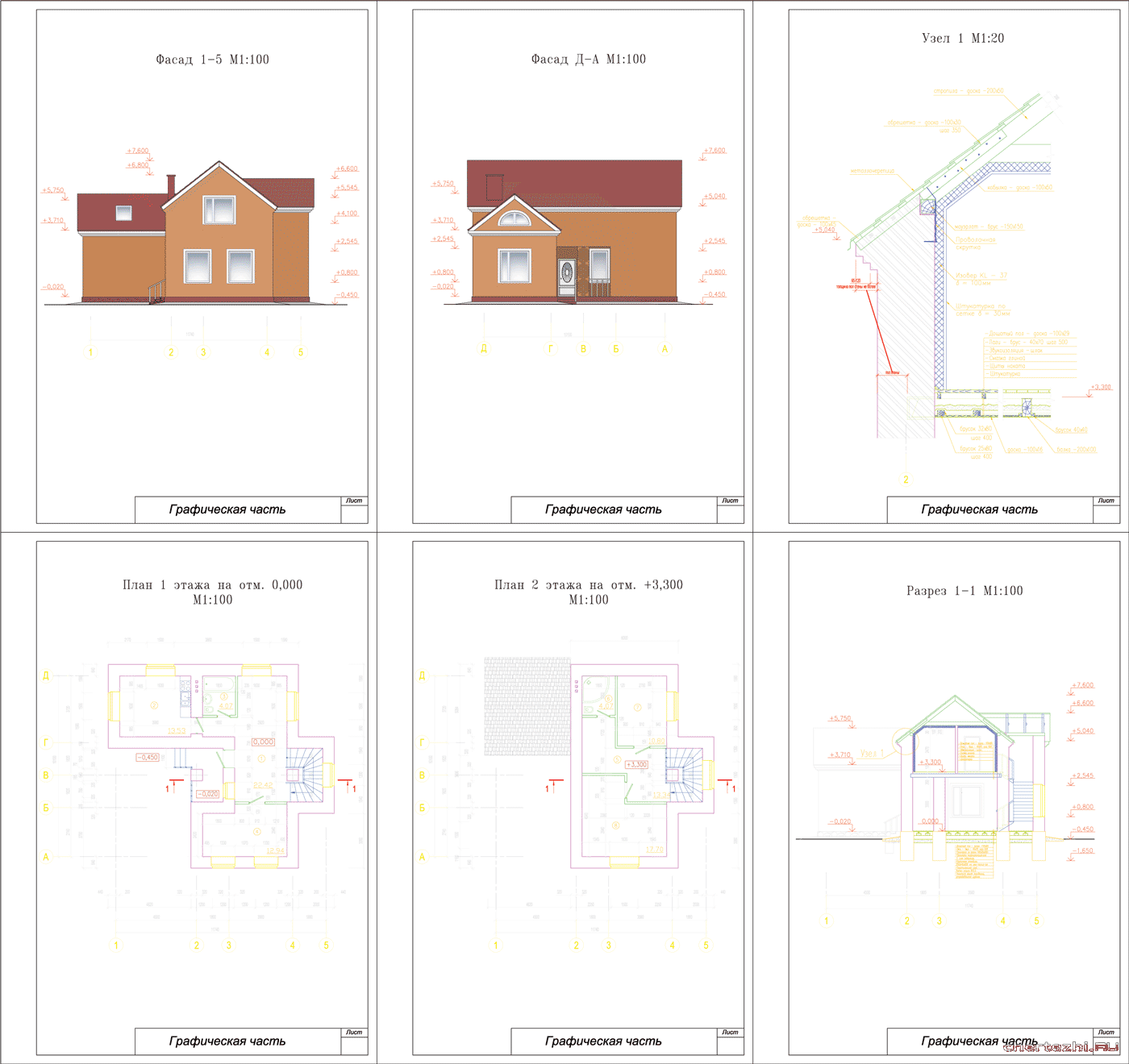 Контрольная работа по теме Проектирование двухэтажного многоквартирного дома