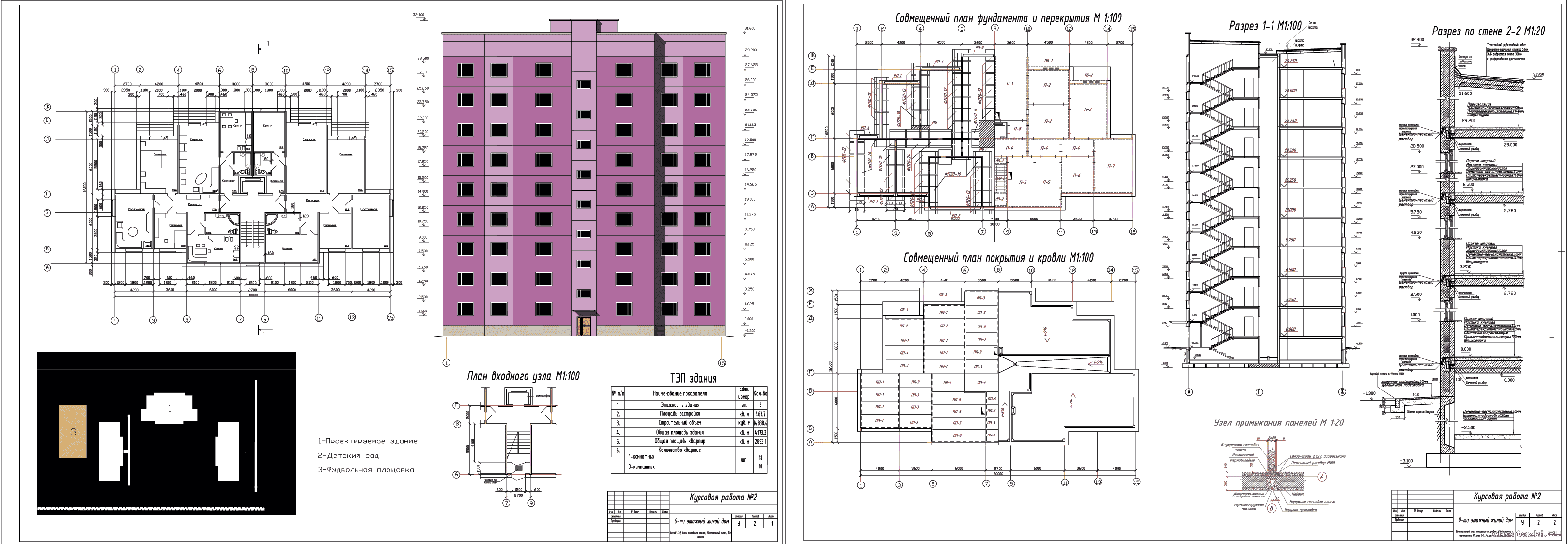 Курсовая работа: Завод наружных панелей для 16-ти этажных домов