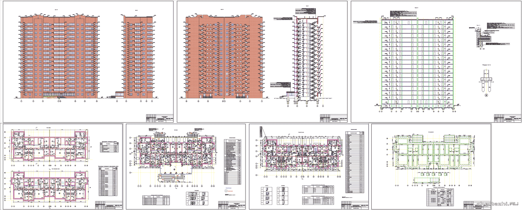 Курсовой проект - Проект капитального строительства 2-х секционного 19 этажного 136-квартирного жилого дома с поликлиникой на первом этаже г. Омск